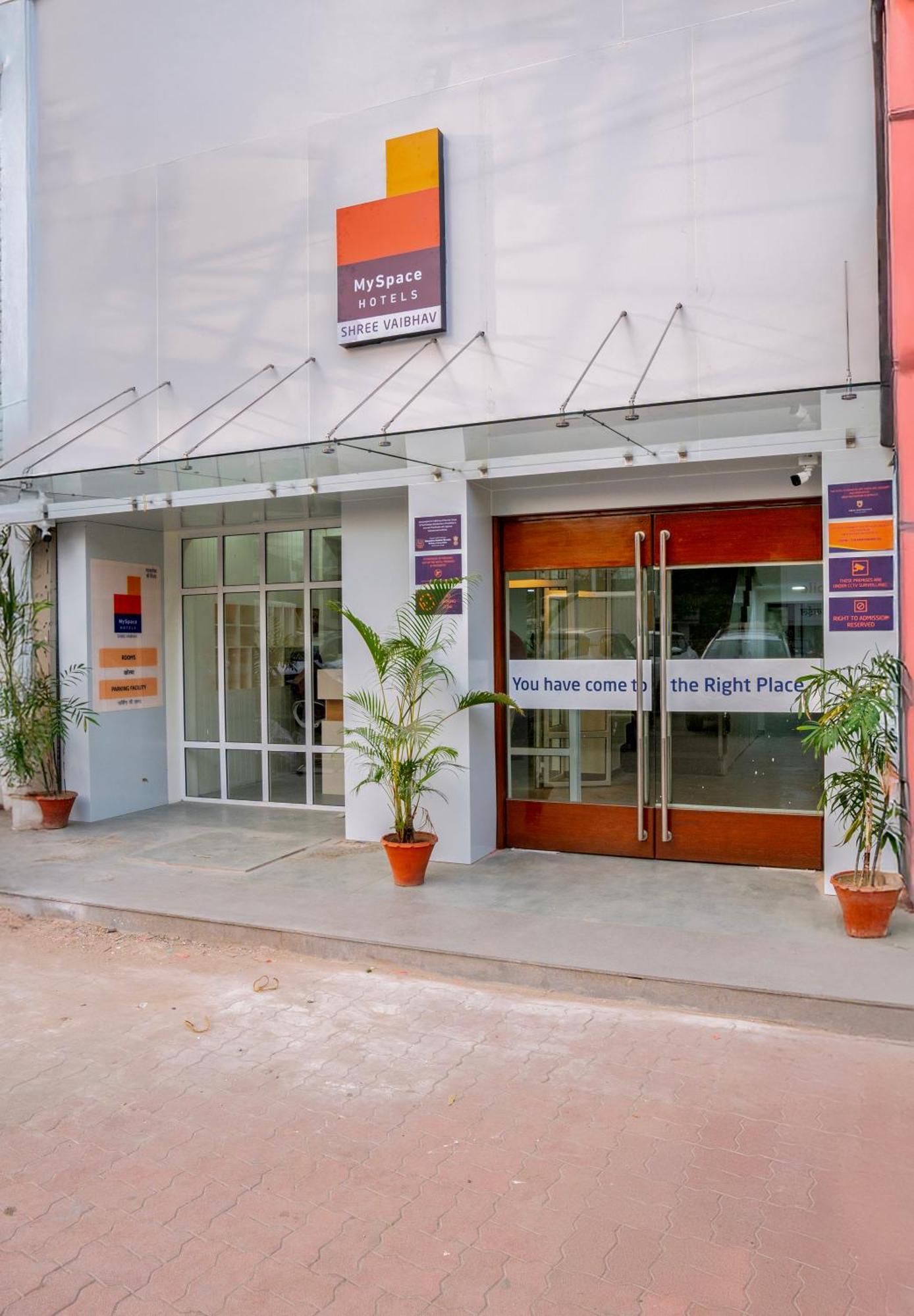 Myspace Hotel Shree Vaibhav ناغبور المظهر الخارجي الصورة